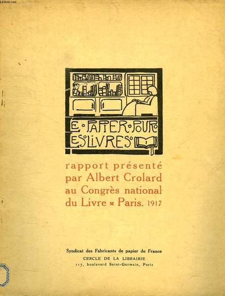 LE PAPIER POUR LES LIVRES, RAPPORT