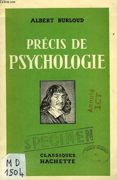 PRECIS DE PSYCHOLOGIE
