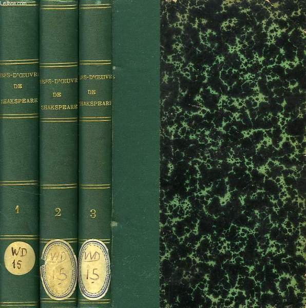 CHEFS-D'OEUVRE, 3 TOMES
