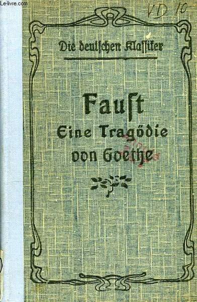 FAUST, EINE TRAGODIE