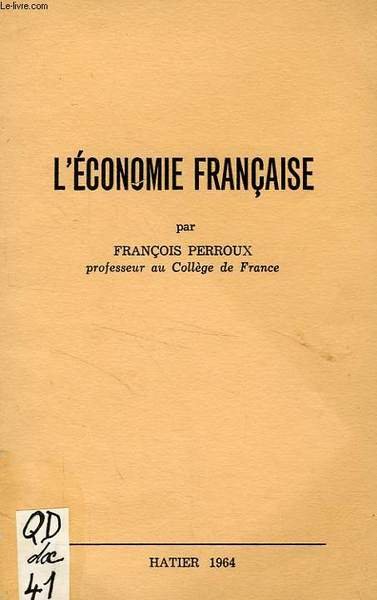 L'ECONOMIE FRANCAISE