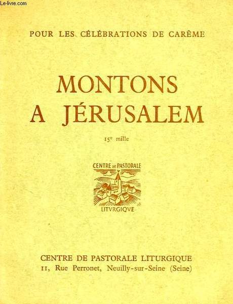 MONTONS A JERUSALEM
