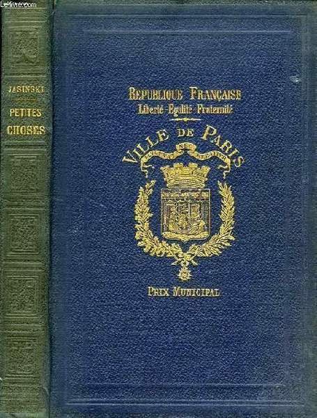 PETITES CHOSES, CONTES ET IMPRESSIONS | Immagine principale