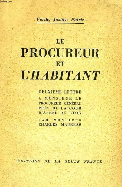 LE PROCUREUR ET L'HABITANT | Immagine principale