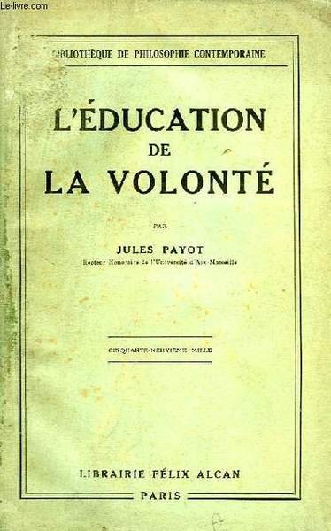L'EDUCATION DE LA VOLONTE | Immagine principale