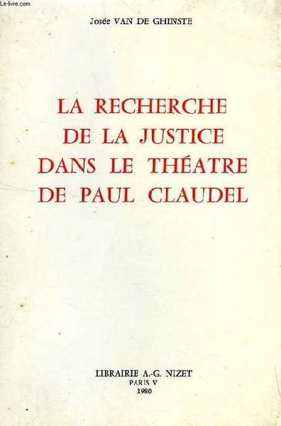 LA RECHERCHE DE LA JUSTICE DANS LE THEATRE DE PAUL … | Immagine principale
