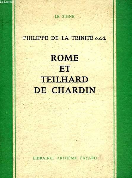 ROME ET TEILHARD DE CHARDIN | Immagine principale
