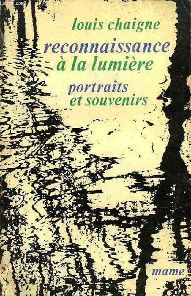 RECONNAISSANCE A LA LUMIERE, PORTRAITS ET SOUVENIRS | Immagine principale