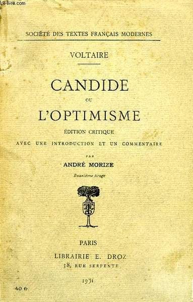 CANDIDE OU L'OPTIMISME | Immagine principale
