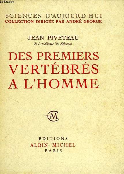 DES PREMIERS VERTEBRES A L'HOMME | Immagine principale