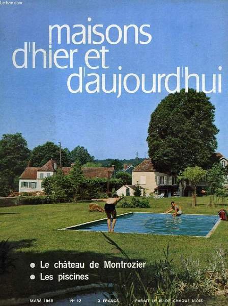 MAISONS D'HIER ET D'AUJOURD'HUI, N° 12, MARS 1968 | Immagine principale
