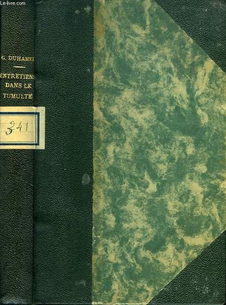 ENTRETIENS DANS LE TUMULTE, CHRONIQUE CONTEMPORAINE, 1918-1919 | Immagine principale