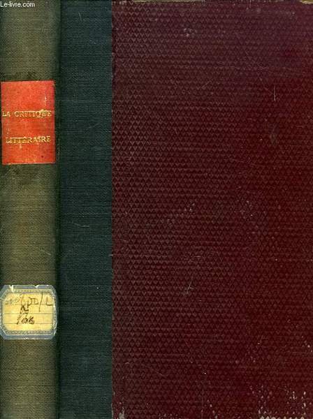 LA CRITIQUE LITTERAIRE | Immagine principale