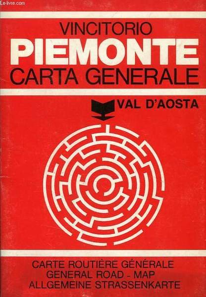 VINCITORIO, PIEMONTE, VAL D'AOSTA, CARTA GENERALE | Immagine principale