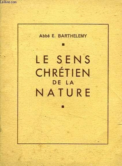 LE SENS CHRETIEN DE LA NATURE | Immagine principale