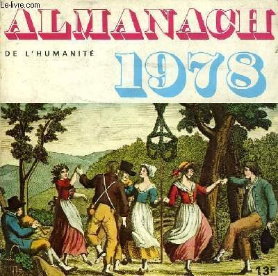 ALMANACH DE L'HUMANITE 1978