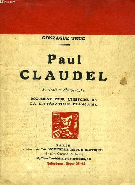 PAUL CLAUDEL | Immagine principale
