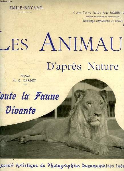 LES ANIMAUX D'APRES NATURE, 1re ANNEE, 1re LIVRAISON, OCT. 1905, …
