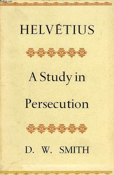 HELVETIUS, A STUDY IN PERSECUTION | Immagine principale