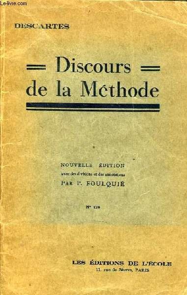 DISCOURS DE LA METHODE | Immagine principale