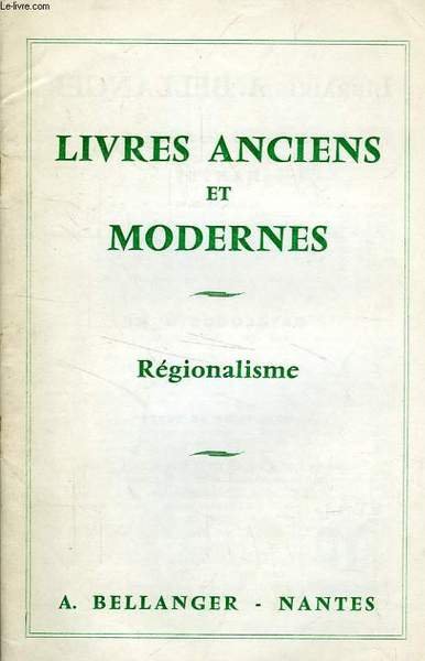 LIVRES ANCIENS ET MODERNES, RAGIONALISME (CATALOGUE) | Immagine principale