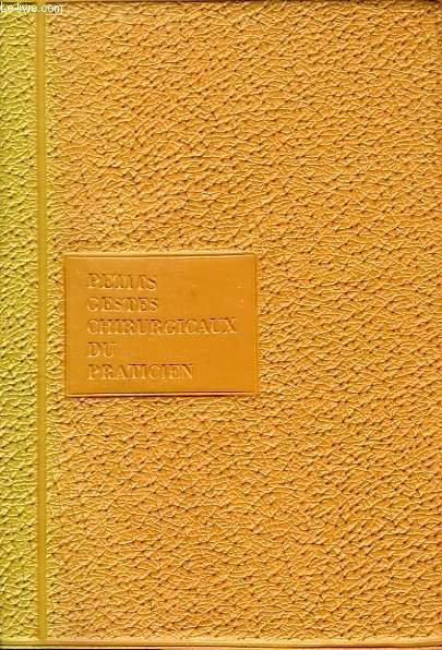 PETITS GESTES CHIRURGICAUX DU PRATICIEN | Immagine principale