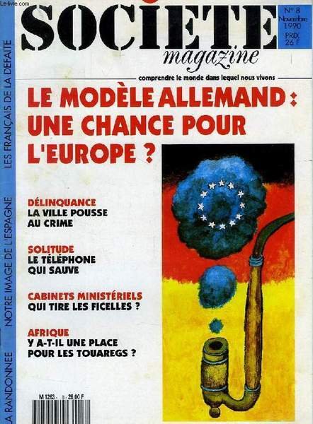 SOCIETE MAGAZINE, N° 8, NOV. 1990 | Immagine principale