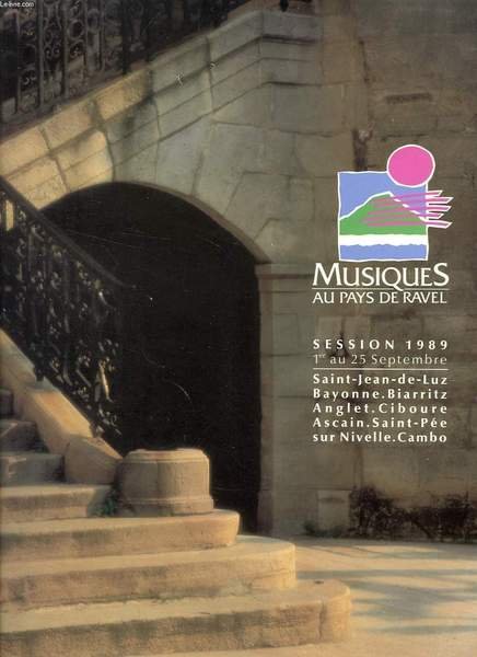 MUSIQUES AU PAYS DE RAVEL, SESSION 1989 (PROGRAMME) | Immagine principale