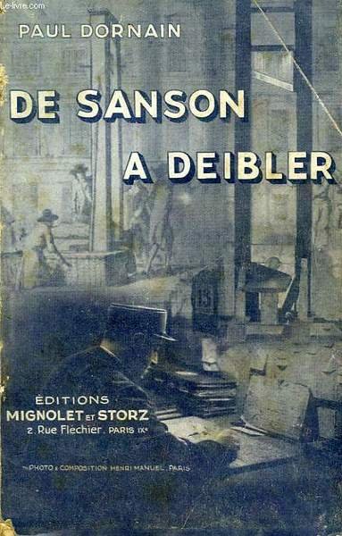 DE SANSON A DEIBLER | Immagine principale