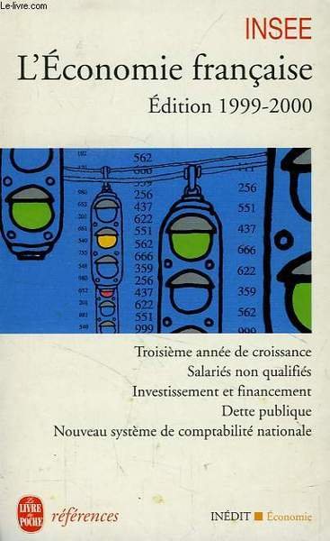 L'ECONOMIE FRANCAISE, EDITION 1999-2000 (INSEE) | Immagine principale