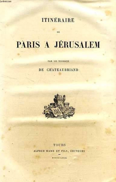 ITINERAIRE DE PARIS A JERUSALEM | Immagine principale