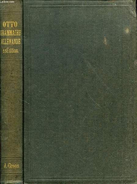 NOUVELLE GRAMMAIRE ALLEMANDE