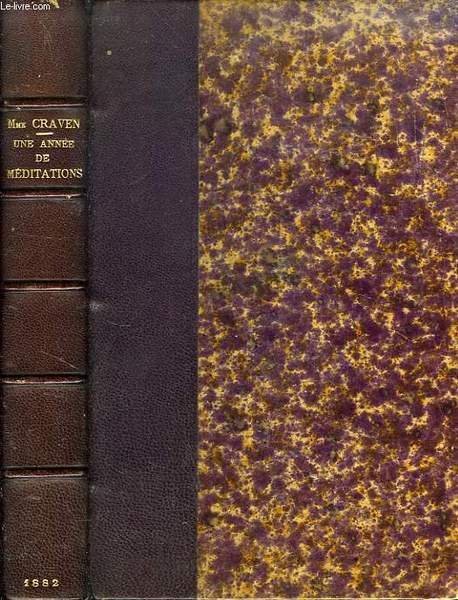 UNE ANNEE DE MEDITATIONS