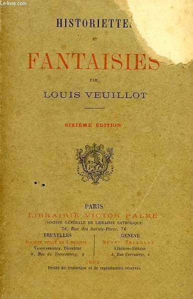 HISTORIETTES ET FANTAISIES