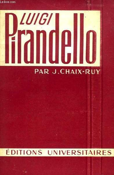 LUIGI PIRANDELLO