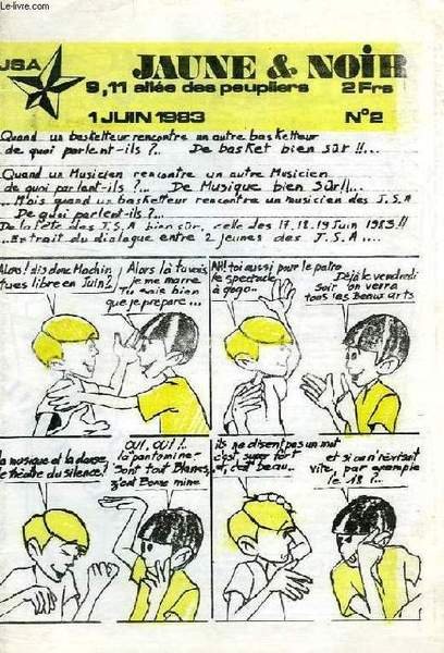 JAUNE ET NOIR, N° 2, JUIN 1983