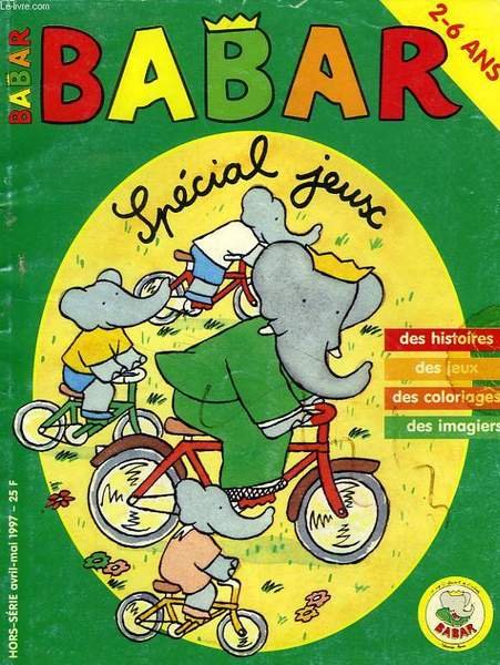 BABAR, SPECIAL JEUX, H.S., AVRIL-MAI 1997