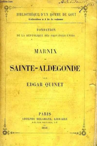 MARNIX DE SAINTE-ALDEGONDE