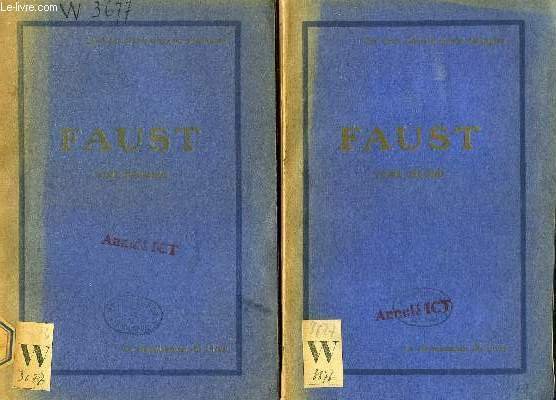 FAUST, UNE TRAGEDIE, 2 TOMES