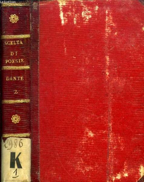 LA DIVINA COMMEDIA DI DANTE ALIGHIERI, TOMO II (BIBLIOTECA POETICA ITALIANA)