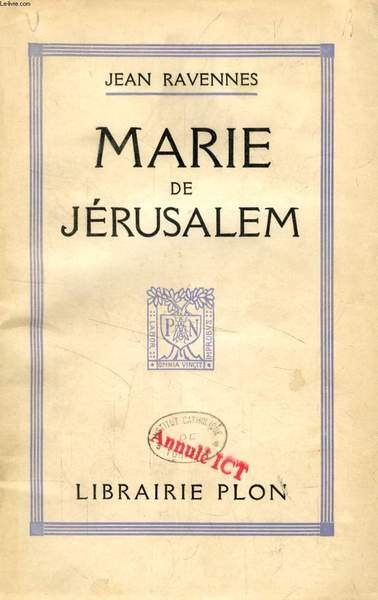 MARIE DE JERUSALEM