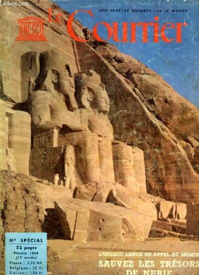LE COURRIER DE L'UNESCO, N° SPECIAL, FEV. 1960, SAUVEZ LES … | Immagine principale