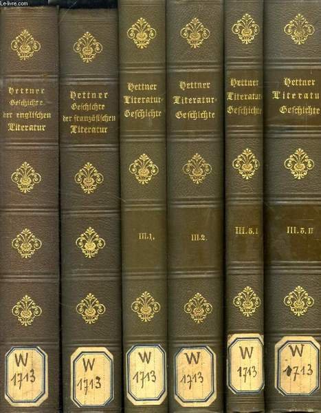 LITERATURGESCHICHTE DES ACHTZEHNTEN JAHRHUNDERTS, 6 BÄNDEN
