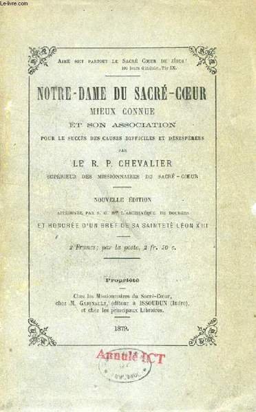 NOTRE-DAME DU SACRE-COEUR, MIEUX CONNUE ET SON ASSOCIATION POUR LE …