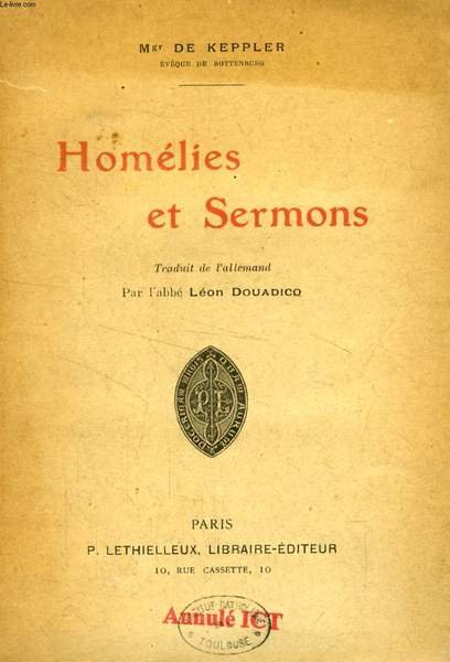 HOMELIES ET SERMONS