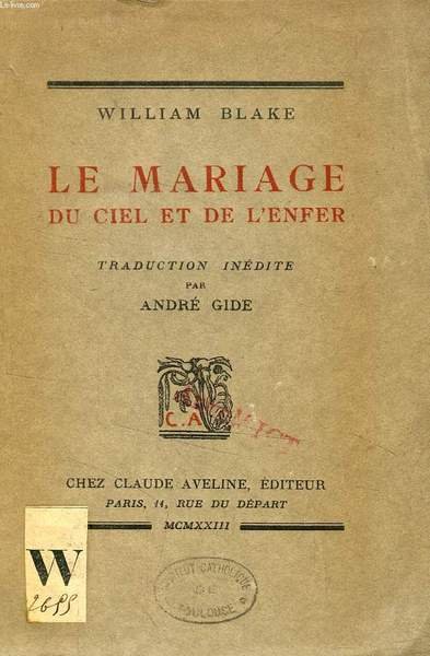 LE MARIAGE DU CIEL ET DE L'ENFER