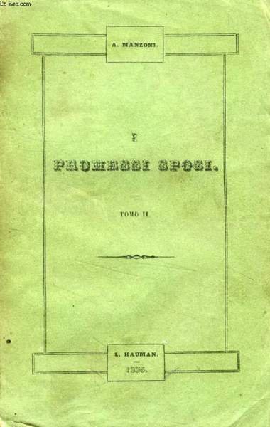 I PROMESSI SPOSI, TOMO II