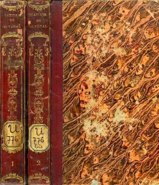 SATIRES DE JUVENAL, 2 TOMES