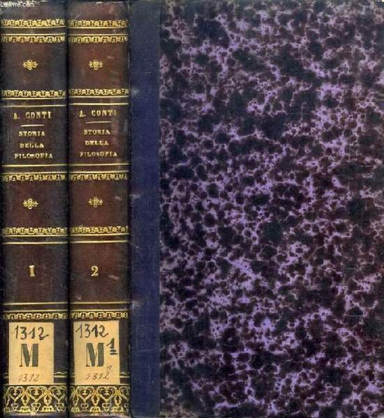 STORIA DELLA FILOSOFIA, LEZIONI, 2 VOLUMI