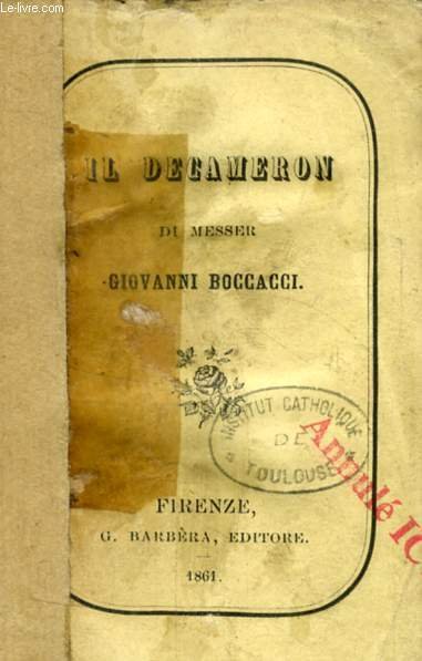 IL DECAMERON, VOL. I